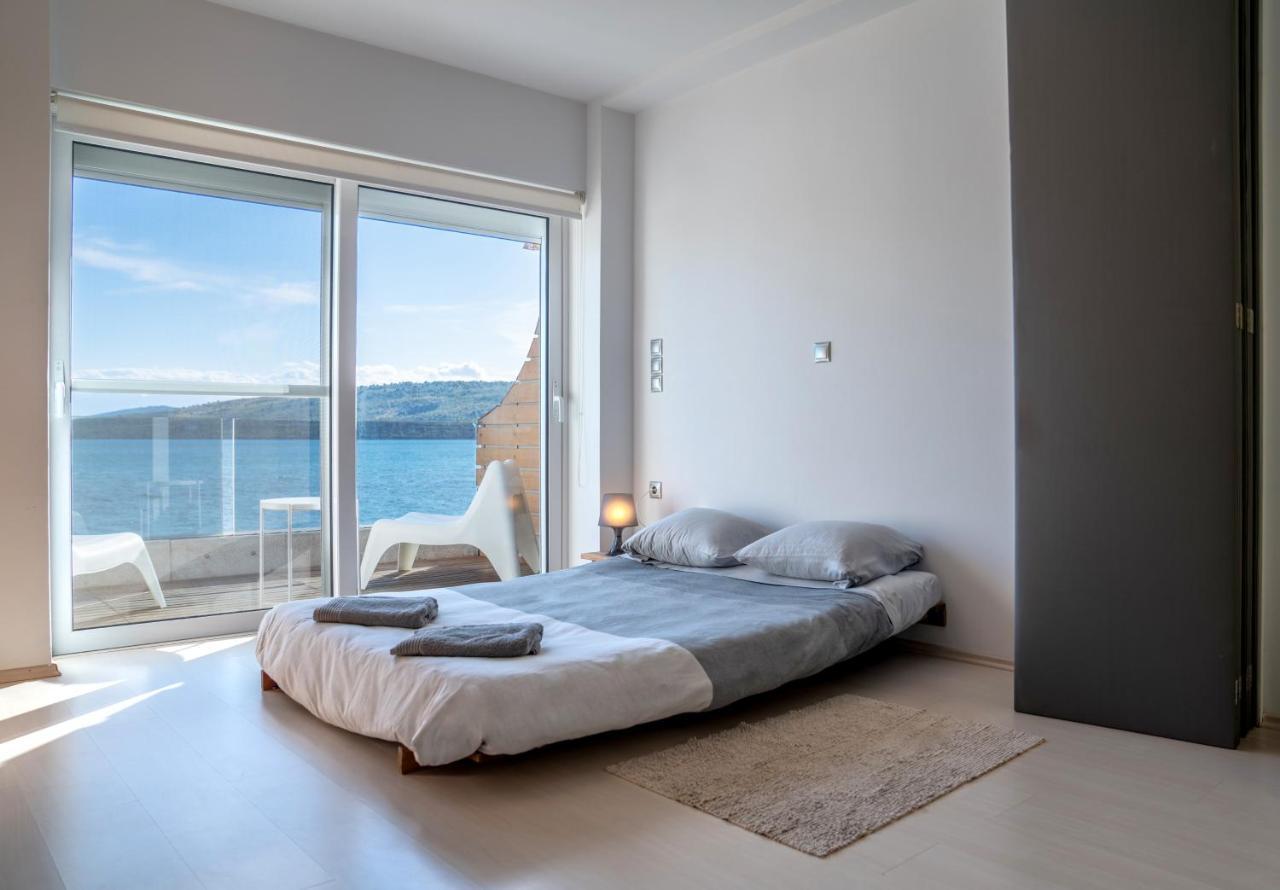 Seaside Maisonette In Itea Exteriör bild