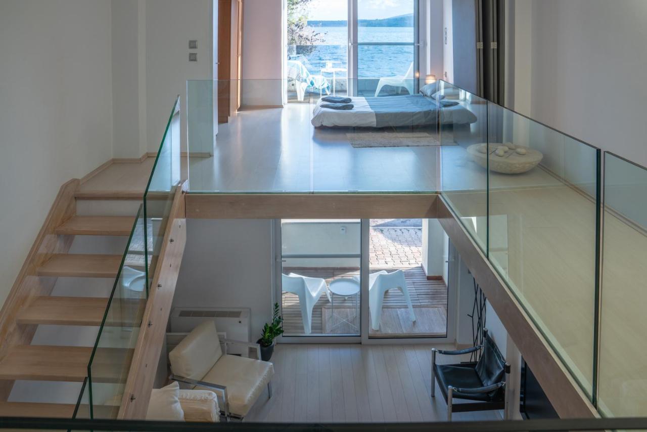 Seaside Maisonette In Itea Exteriör bild