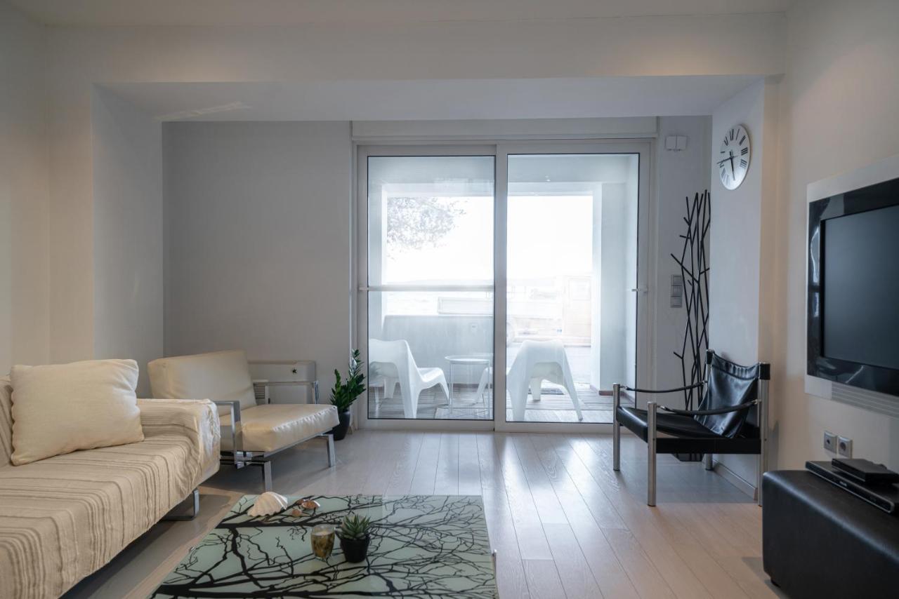 Seaside Maisonette In Itea Exteriör bild
